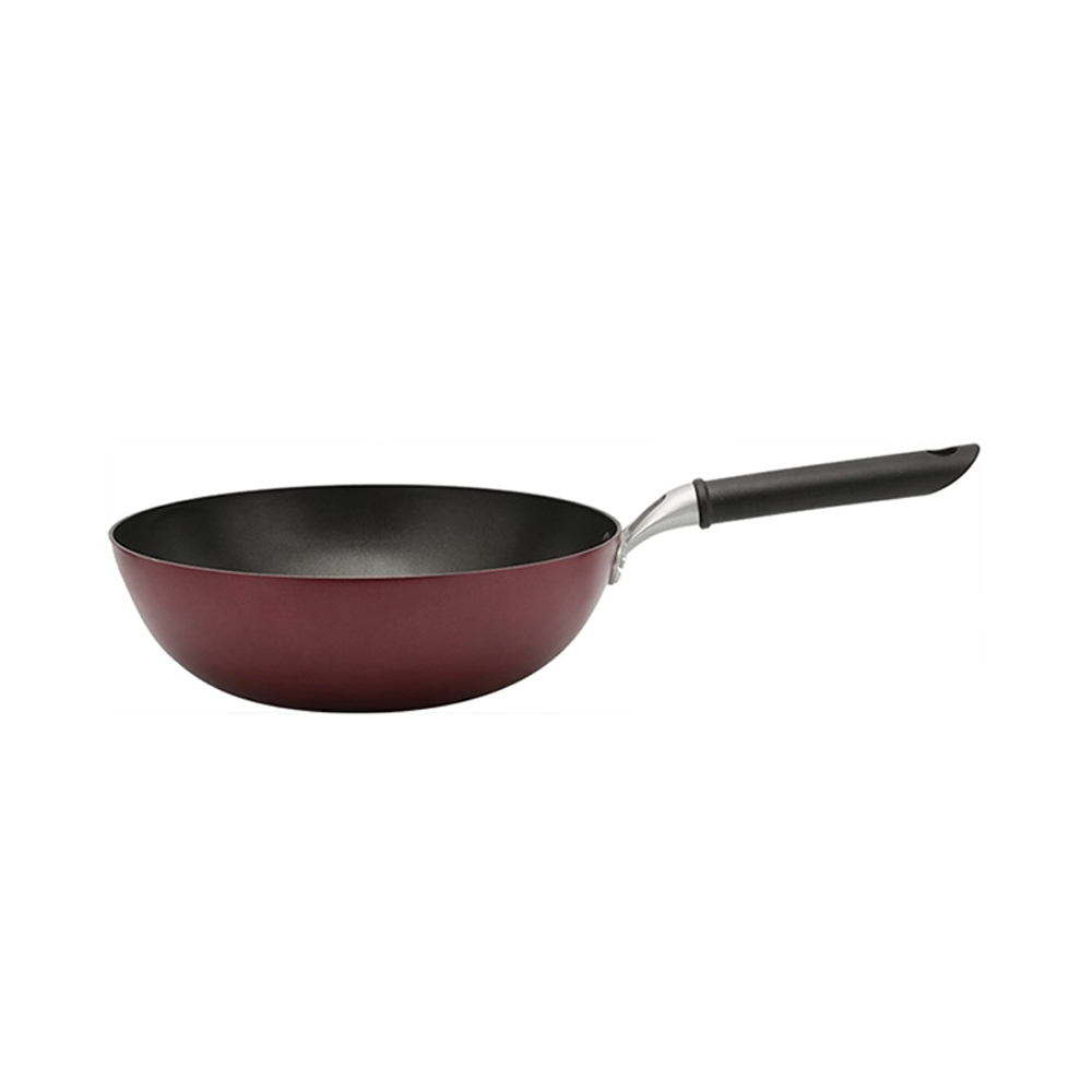 Chảo Sâu Lòng Beet Marble Bằng Nhôm 26Cm (Sử Dụng Bếp Từ) - 3 Màu (Xám, Vân Đá, Đỏ Rượu) - Locknlock - LED4265, , large image number 2